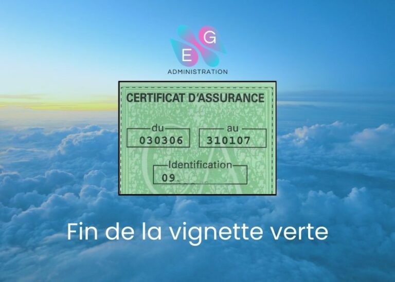 Fin de la vignette verte