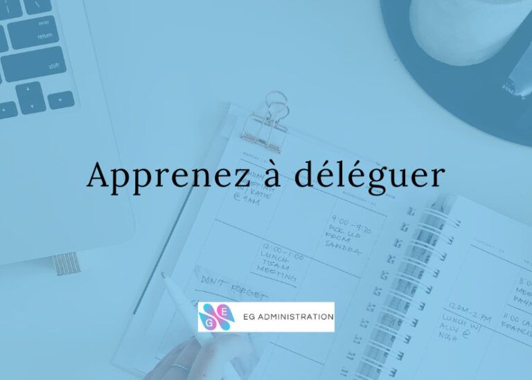 Apprenez à déléguer