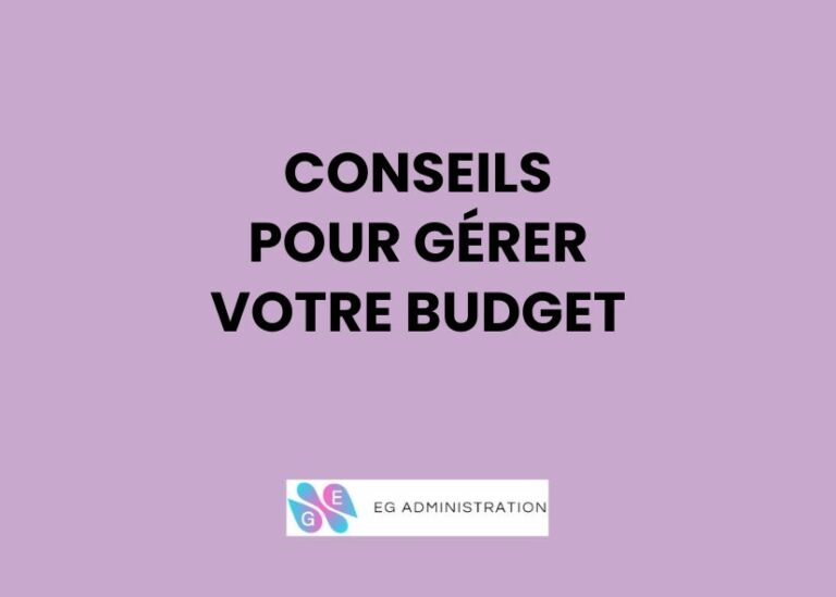Gérez votre budget
