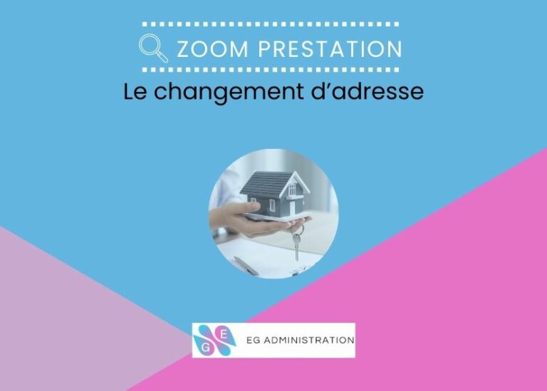 Le changement d’adresse