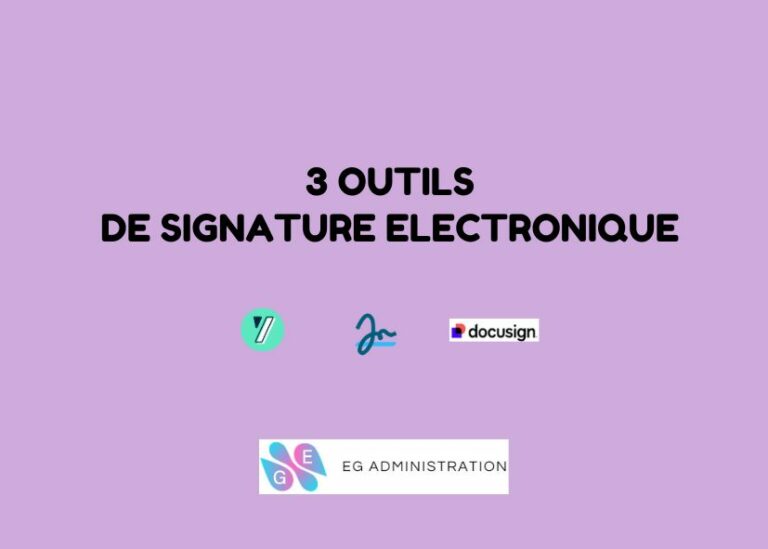 Outils de signature électronique