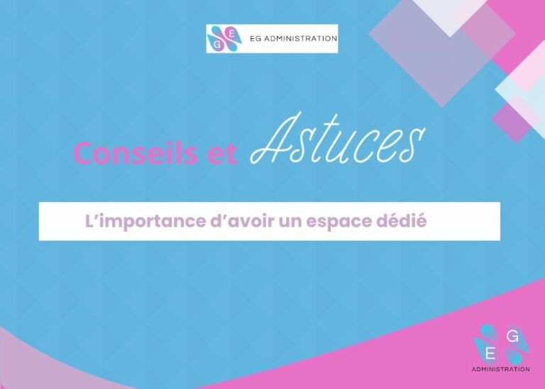 L’importance d’un espace dédié au travail