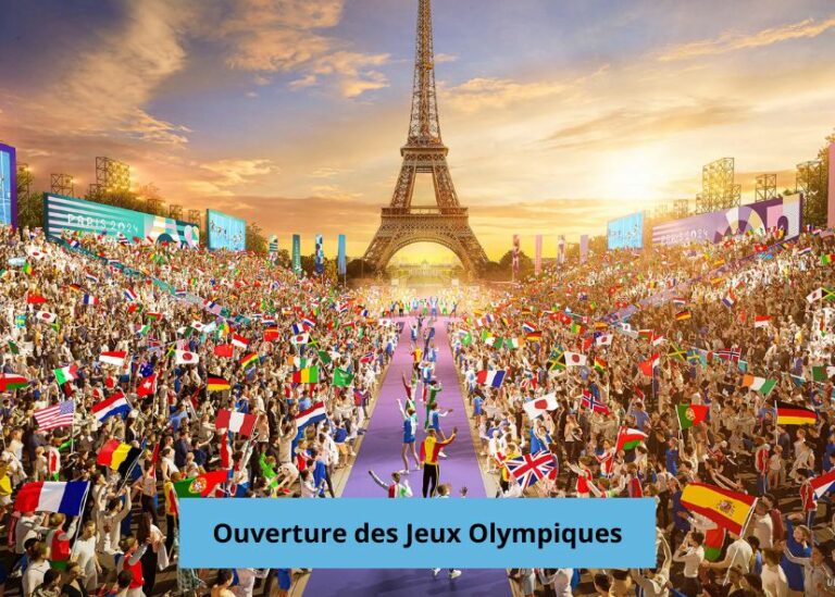Ouverture des jeux olympiques