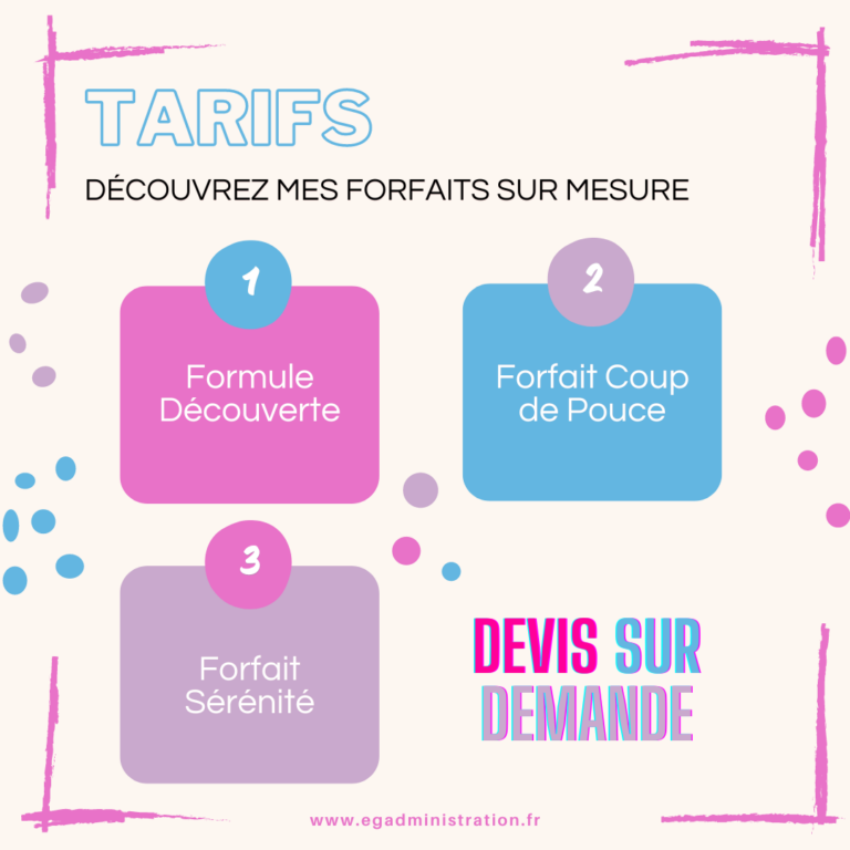 Mes Tarifs