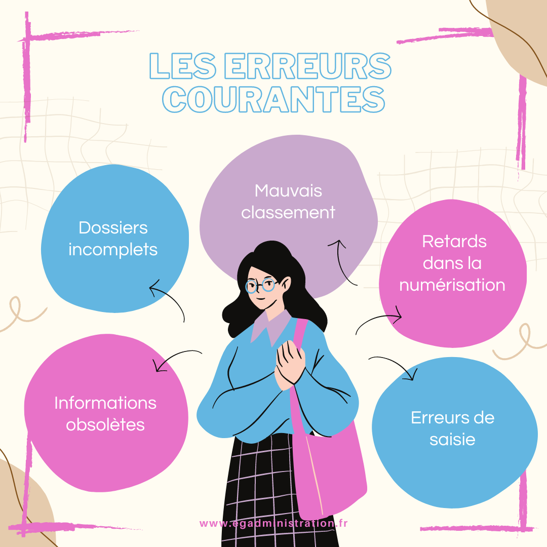 Les erreurs courantes dans la gestion administrative – EG Administration